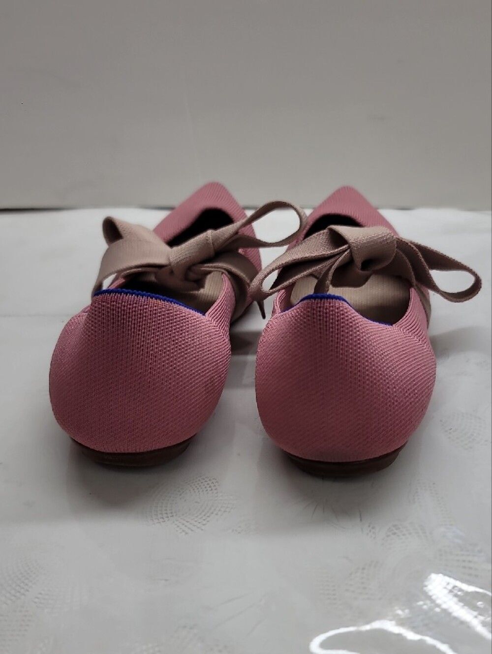 Rothy's The Rosebud Pointed Toe Bow Maryjanes Size 9.5 - Picture 6 of 11